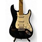 Used 2008 Fender Standard Stratocaster Black Solid Body Electric Guitar