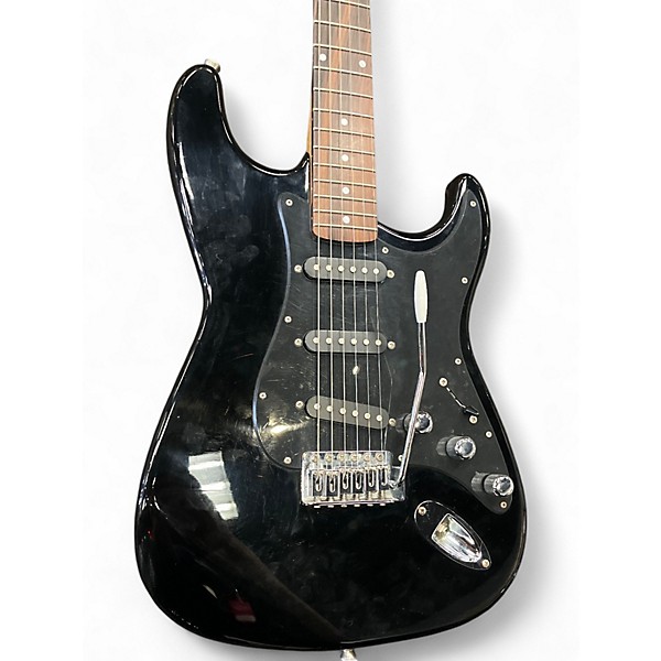 Used 2000s Kramer FOCUS Black Solid Body Electric Guitar