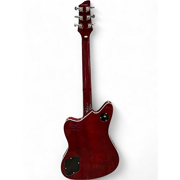 Used Firefly JA CLASSIC SEE THRU RED Hollow Body Electric Guitar