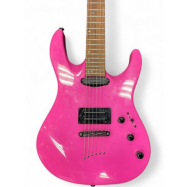 Used Mitchell MD200 Atomic Pink Solid Body Electric Guitar