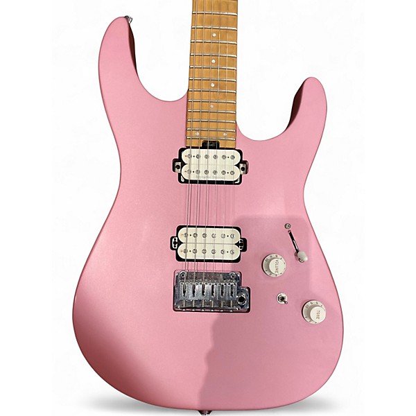 Used Charvel PRO MOD DK24 HH 2PT Pink Solid Body Electric Guitar