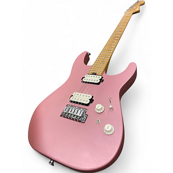Used Charvel PRO MOD DK24 HH 2PT Pink Solid Body Electric Guitar