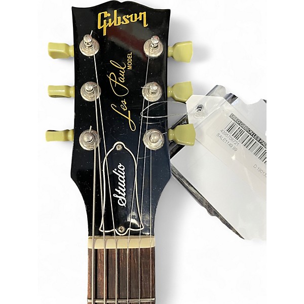 Used Gibson Les Paul Studio Wine Red Solid Body Electric Guitar