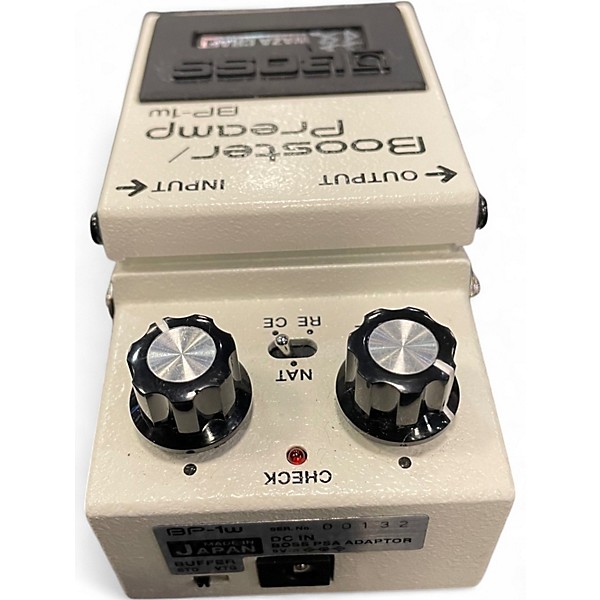 Used BOSS BP-1w Waza Craft BOOSTER/PREAMP Effect Pedal