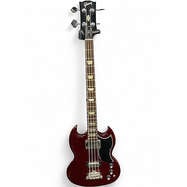 Used 2012 Gibson SG STANDARD BASS Cherry Electric Bass Guitar