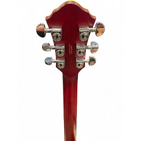 Used Michael Kelly PATRIOT DECREE Crimson Swirl Solid Body Electric Guitar