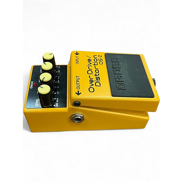 Used BOSS OS2 Overdrive Distortion Effect Pedal
