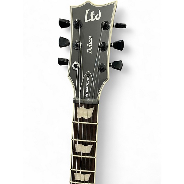 Used ESP ESP LTD EC-1001T CTM SILVER BURST Solid Body Electric Guitar