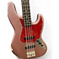 Used 2021 Squier Affinity Jazz Bass Burgundy Mist Electric Bass Guitar thumbnail