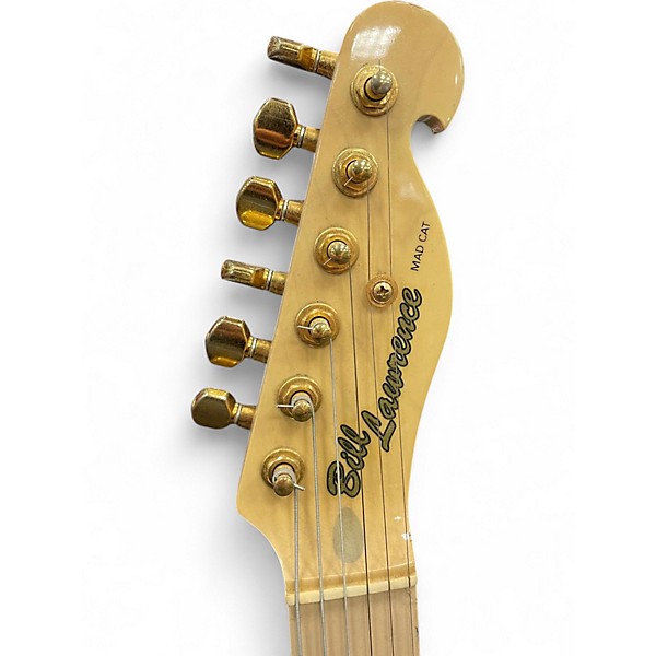 Used Bill Lawrence MAD-CAT Cream Solid Body Electric Guitar