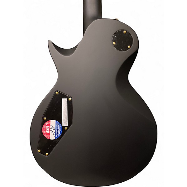 Used ESP LTD EC1000 Deluxe MATTE BLACK Solid Body Electric Guitar