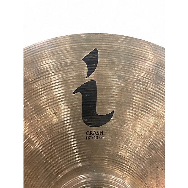 Used Zildjian 16in I SERIES CRASH Cymbal