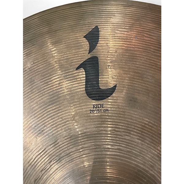 Used Zildjian 20in I SERIES RIDE Cymbal