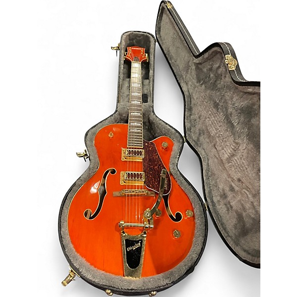 Used Gretsch Guitars G55420TG-50S Orange Hollow Body Electric Guitar