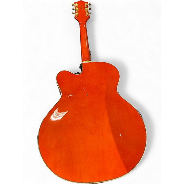 Used Gretsch Guitars G55420TG-50S Orange Hollow Body Electric Guitar