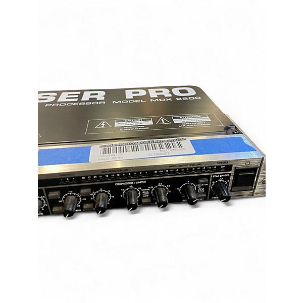 Used Behringer COMPOSER PRO MDX220 Compressor