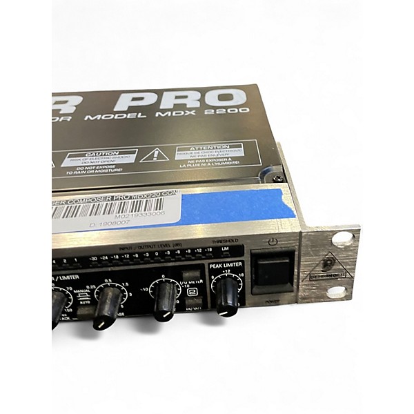 Used Behringer COMPOSER PRO MDX220 Compressor