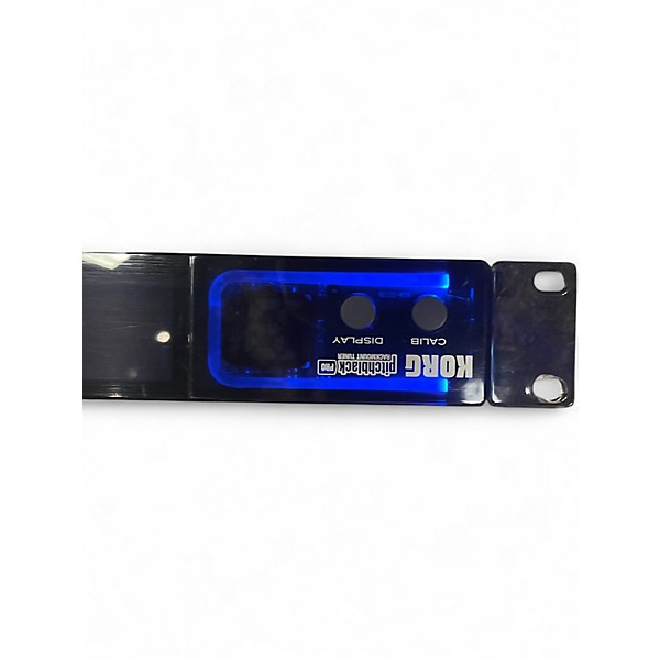 Used KORG PB05 Pitchblack RACKMOUNT TUNER Digital Clock