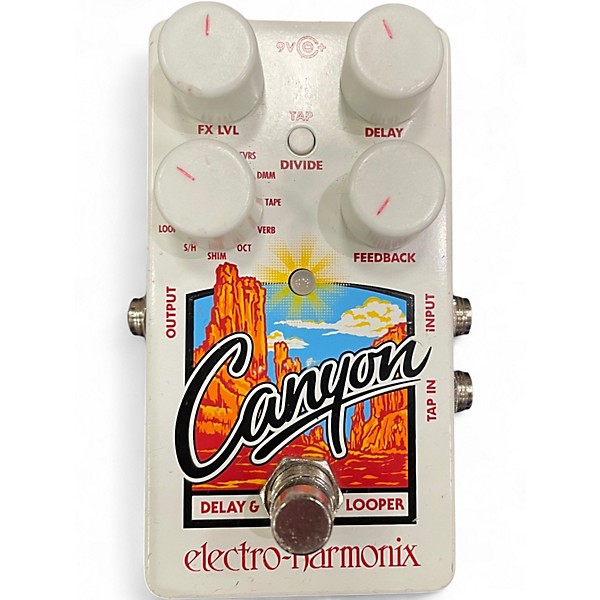 Used Electro-Harmonix Canyon Delay and Looper Effect Pedal