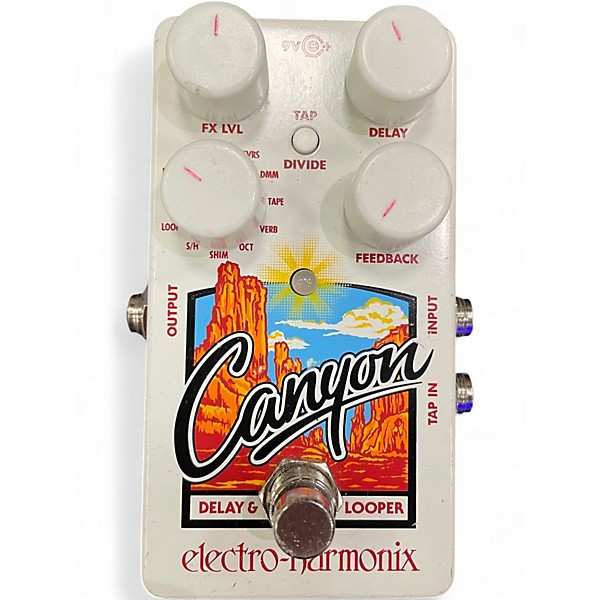 Used Electro-Harmonix Canyon Delay and Looper Effect Pedal