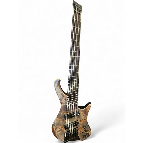 Used Ibanez EHB1506MS Black Ice Flat Electric Bass Guitar