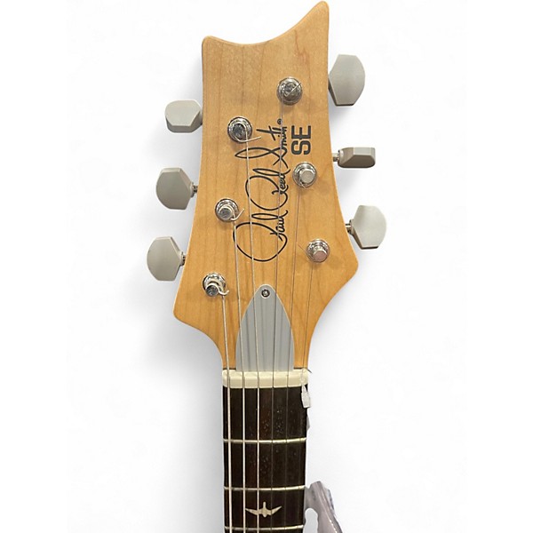 Used PRS SE Silver Sky Black Solid Body Electric Guitar