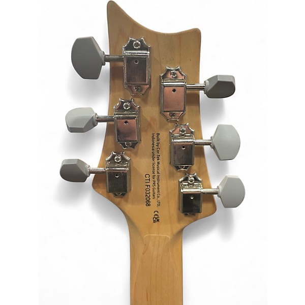 Used PRS SE Silver Sky Black Solid Body Electric Guitar