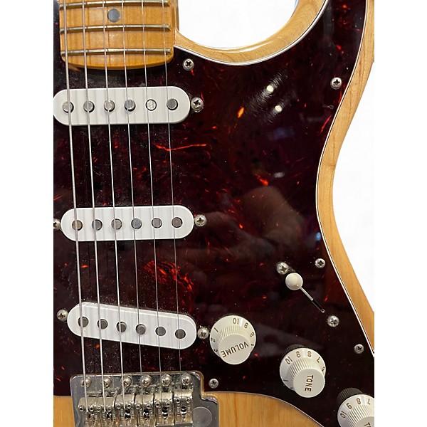 Used 2017 Fender USA Stratocaster Natural Solid Body Electric Guitar