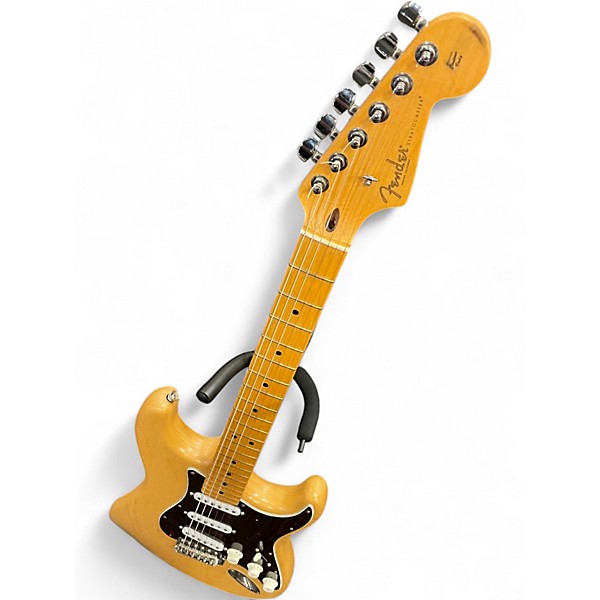 Used 2017 Fender USA Stratocaster Natural Solid Body Electric Guitar