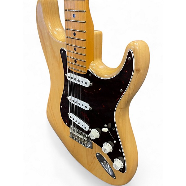 Used 2017 Fender USA Stratocaster Natural Solid Body Electric Guitar