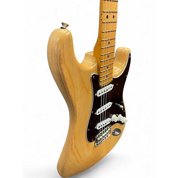 Used 2017 Fender USA Stratocaster Natural Solid Body Electric Guitar