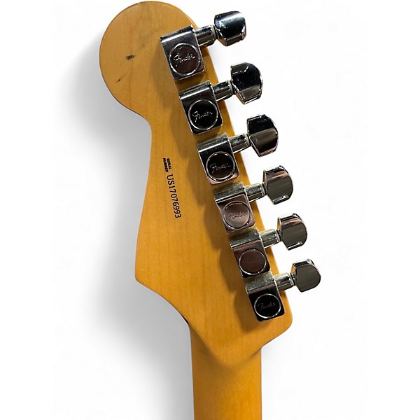 Used 2017 Fender USA Stratocaster Natural Solid Body Electric Guitar