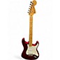 Used 2015 Fender STRATOCASTER PLAYERS SERIES Candy Apple Red Solid Body Electric Guitar