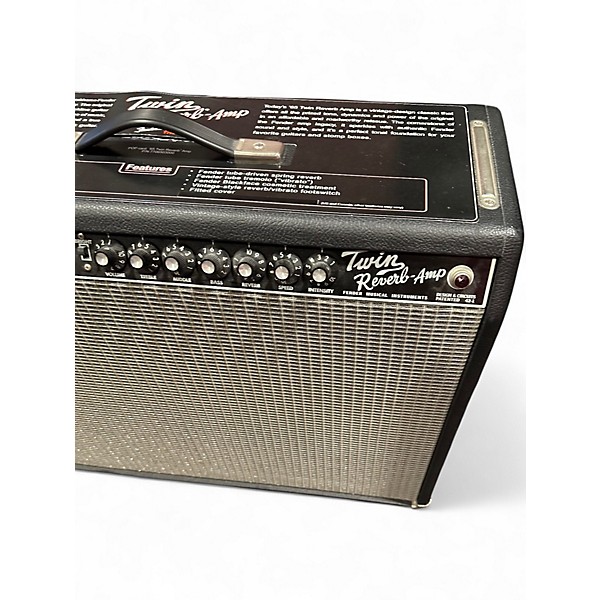 Used Fender 1965 Reissue Twin Reverb 85W 2x12 Tube Guitar Combo Amp