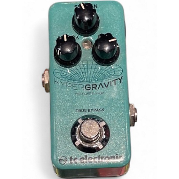 Used TC Electronic HyperGravity Compressor Mini Effect Pedal