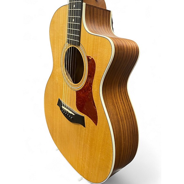 Used Taylor 214CE Natural Acoustic Electric Guitar