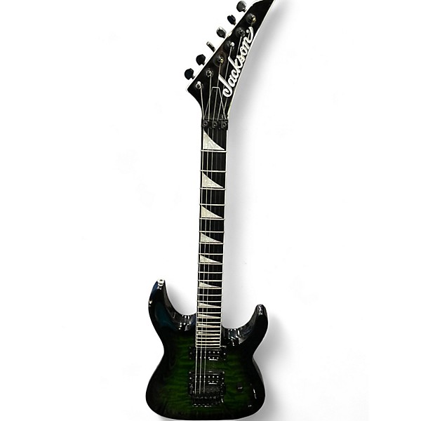 Used Jackson JS20 Green Solid Body Electric Guitar