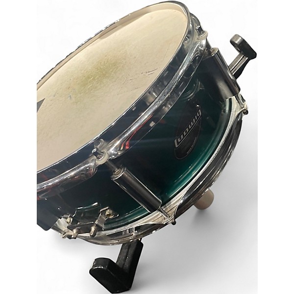 Used Ludwig 5X12 Accent CS Snare Emerald Green Drum
