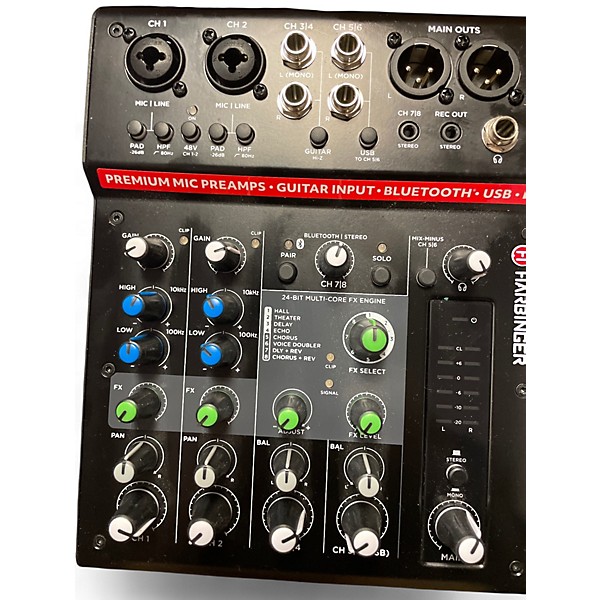 Used Harbinger LX8 Unpowered Mixer