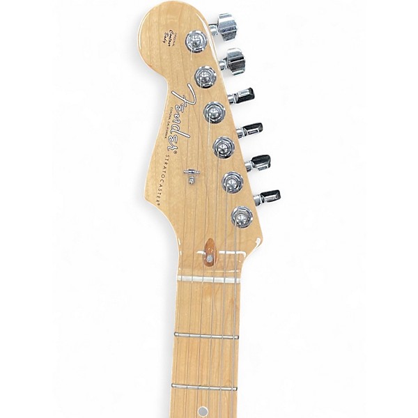 Used 2018 Fender American Professional Stratocaster SSS LH  Olympic White Solid Body Electric Guitar