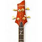 Used Schecter Guitar Research C4 4 String Red Flame Top Electric Bass Guitar thumbnail