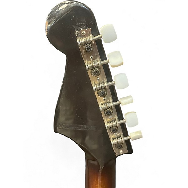 Used Teisco Delrey Brown Sunburst Solid Body Electric Guitar