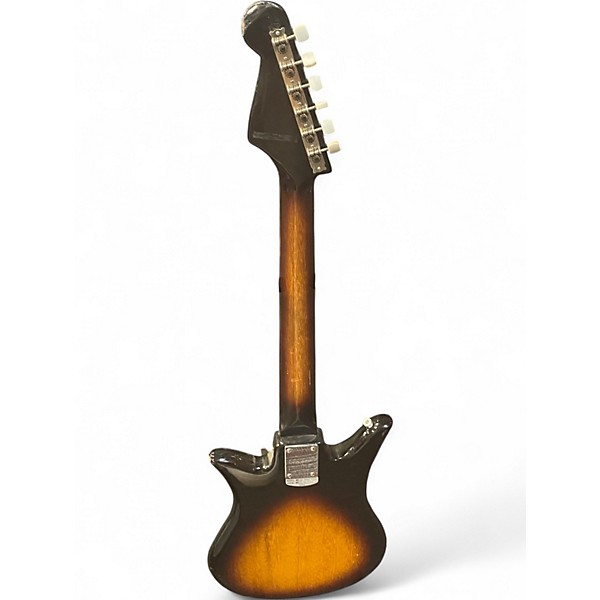 Used Teisco Delrey Brown Sunburst Solid Body Electric Guitar