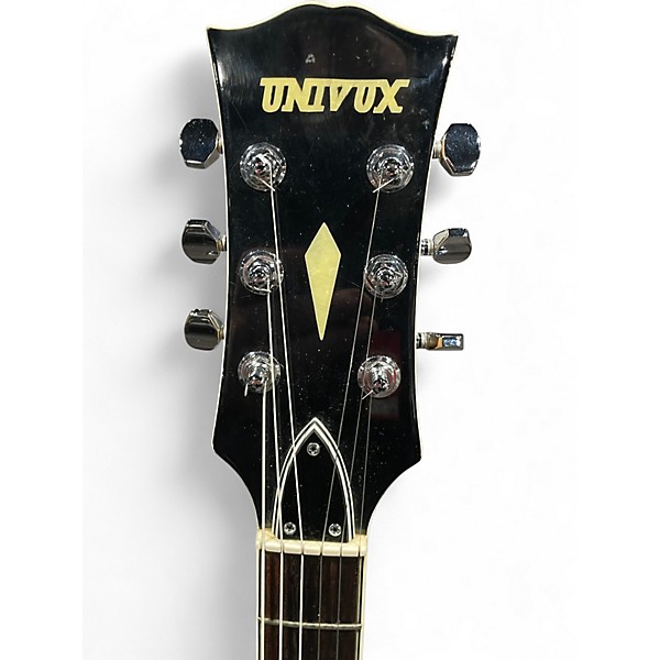 Used Univox U1825 Cherry Sunburst Hollow Body Electric Guitar