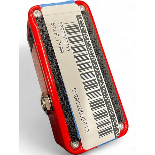 Used TC Electronic Sub N Up Mini Octaver Effect Pedal