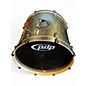 Used PDP by DW 7 Piece DOUBLE DRIVE Metallic Green Drum Kit thumbnail