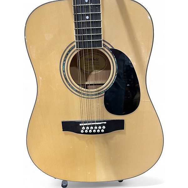 Used Mitchell D120S-12E Natural 12 String Acoustic Electric Guitar