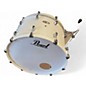 Used Pearl 3 Piece decade white Drum Kit thumbnail