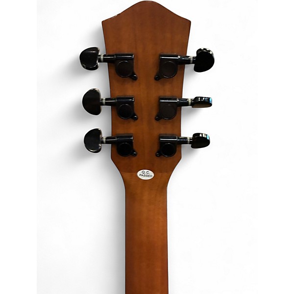 Used Donner DAG-1CL Left-handed Natural Acoustic Guitar Pack