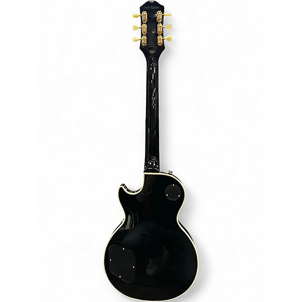 Used Epiphone Les Paul Custom Black Solid Body Electric Guitar